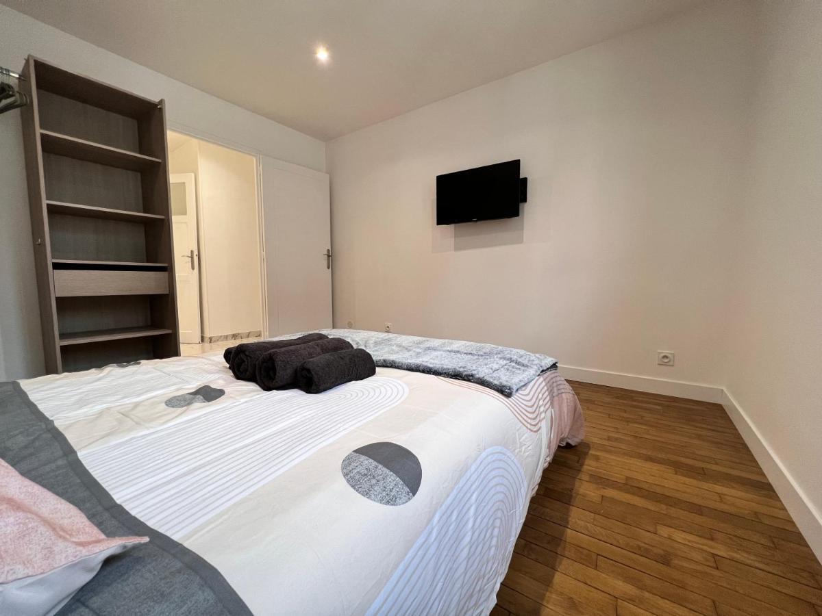 Sens - Appartement Proche Gare Et Centre Ville - Wifi Fibre - Check In Autonome - Bel Espace De Vie - Smart Tv Esterno foto